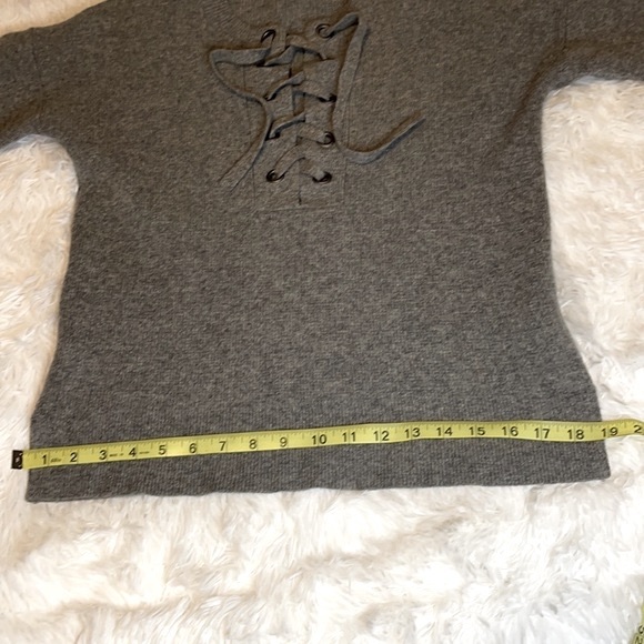 Madewell Lace-Up Pullover Sweater - Picture 13 of 14